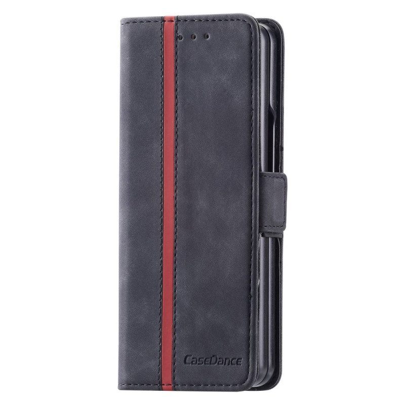 Folio-hoesje voor Samsung Galaxy Z Fold 4 Casedance Serie Waltz 001