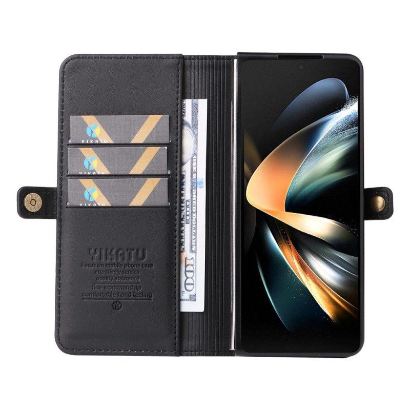 Folio-hoesje voor Samsung Galaxy Z Fold 4 Yikatu Yk-001