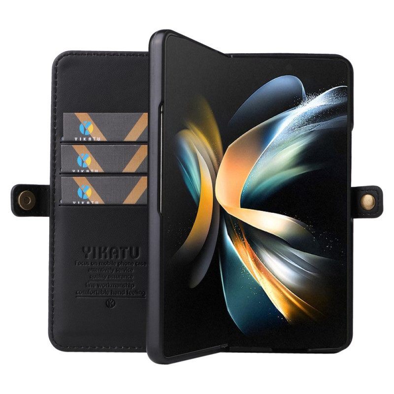 Folio-hoesje voor Samsung Galaxy Z Fold 4 Yikatu Yk-001