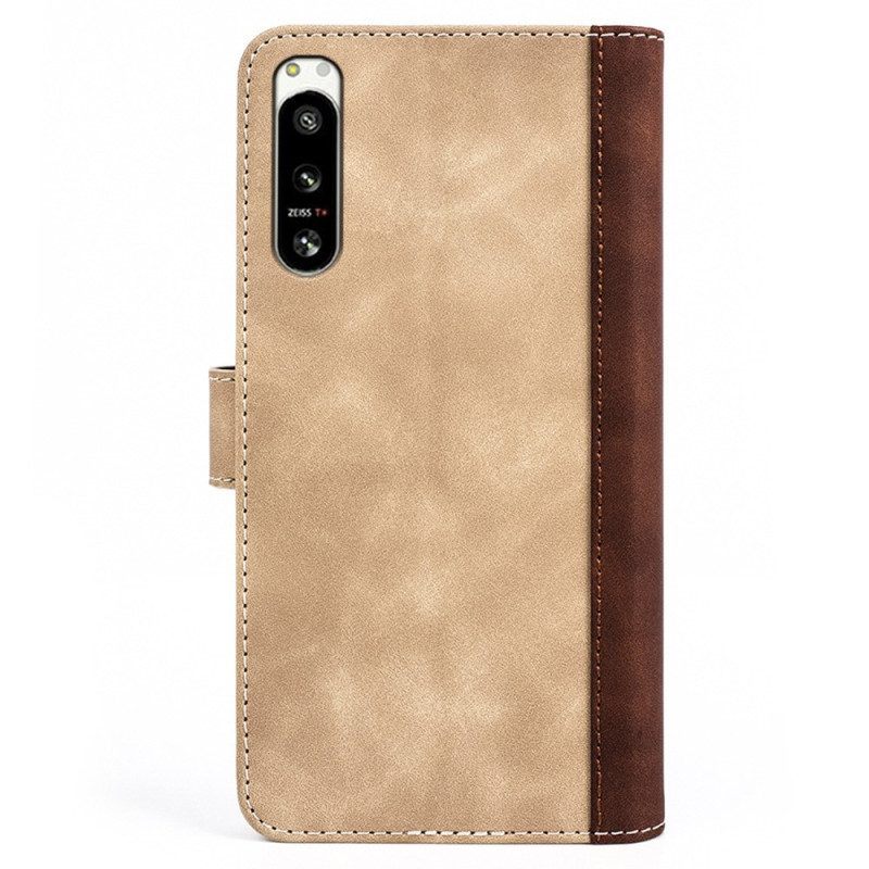 Folio-hoesje voor Sony Xperia 5 IV Grafisch Patroon