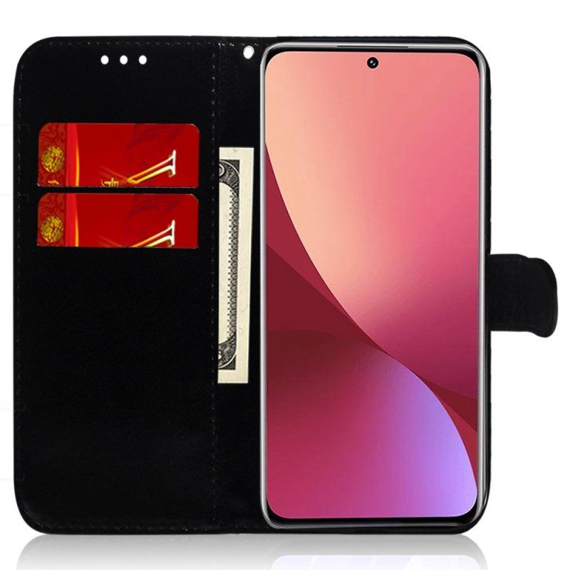 Folio-hoesje voor Xiaomi 12 / 12X Disco-stijl