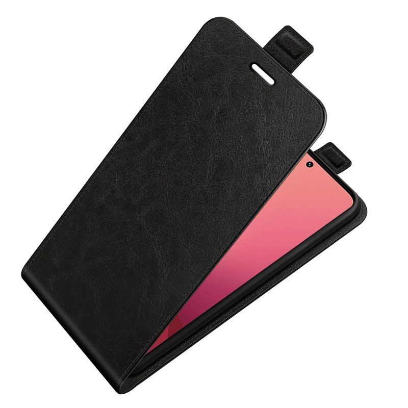 Folio-hoesje voor Xiaomi 12 / 12X Flip Case Verticale Flap Leer Effect