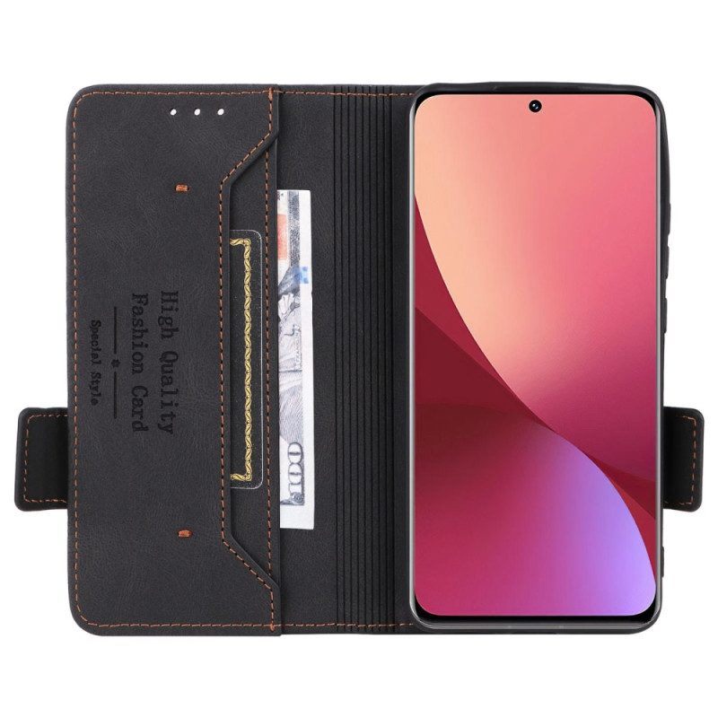 Folio-hoesje voor Xiaomi 12 / 12X Retro Stijl