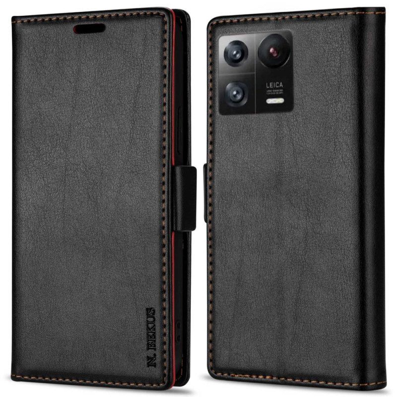 Folio-hoesje voor Xiaomi 13 Ln.bekus Ledereffect