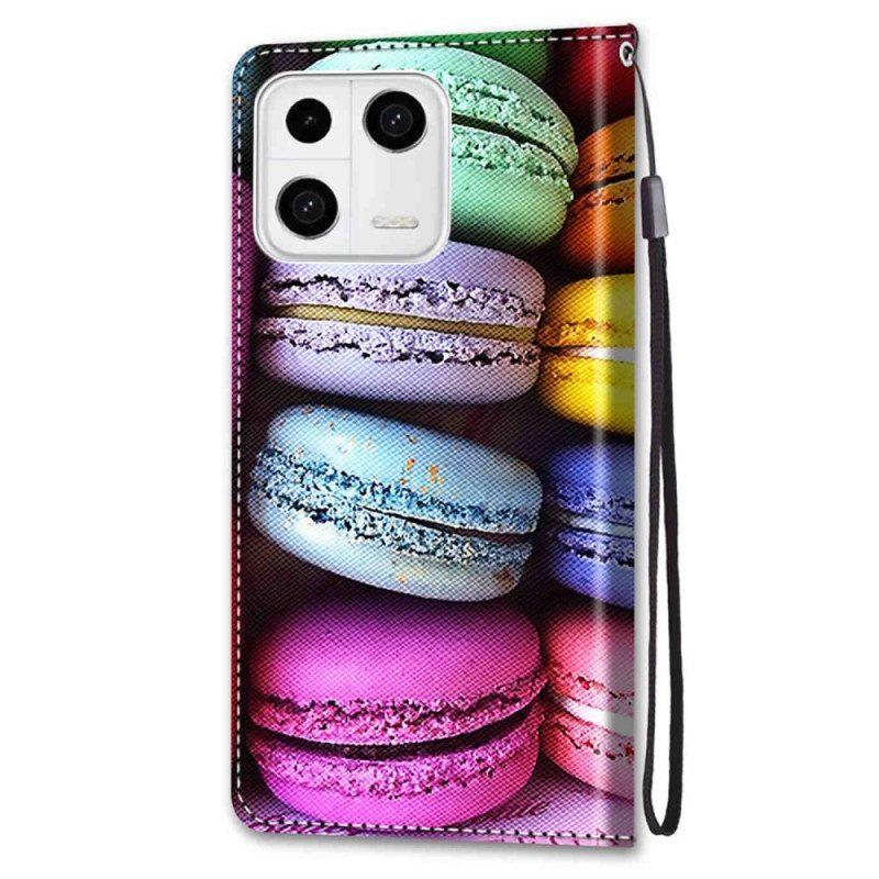 Folio-hoesje voor Xiaomi 13 Macarons