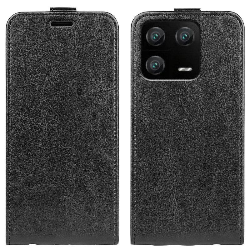 Folio-hoesje voor Xiaomi 13 Pro Flip Case Verticale Flap Leer Effect