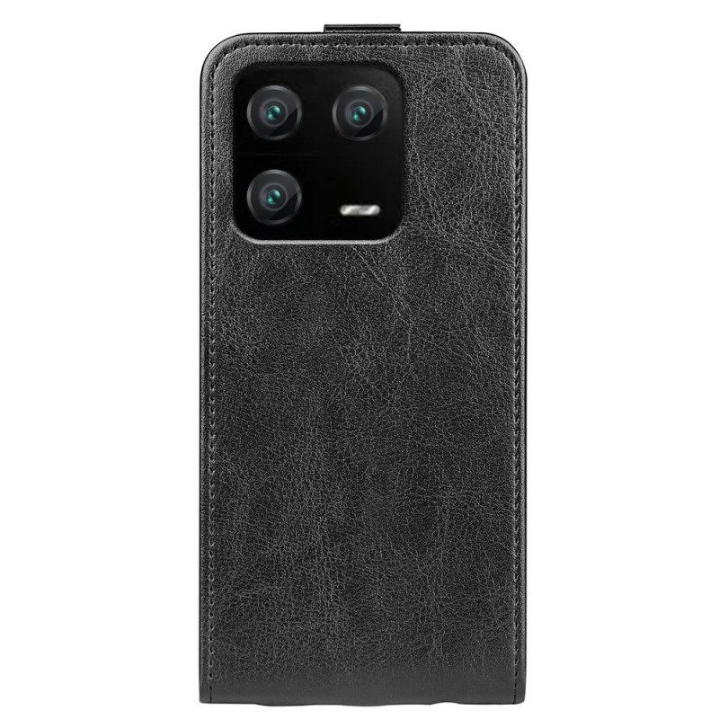 Folio-hoesje voor Xiaomi 13 Pro Flip Case Verticale Flap Leer Effect