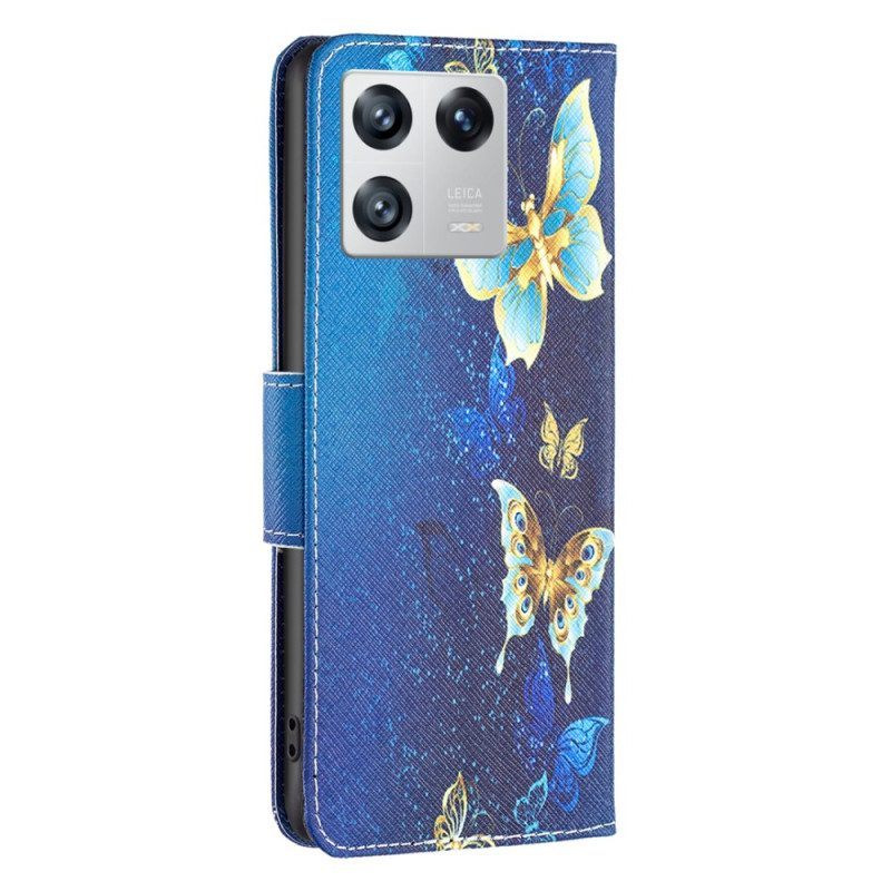 Folio-hoesje voor Xiaomi 13 Vlinders