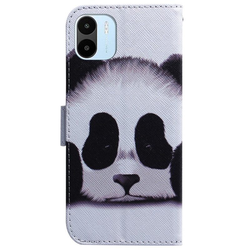 Folio-hoesje voor Xiaomi Redmi A1 Panda