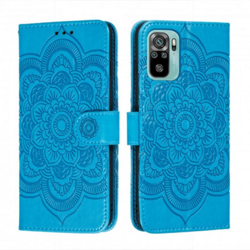 Folio-hoesje voor Xiaomi Redmi Note 10 / 10S Volledige Mandala