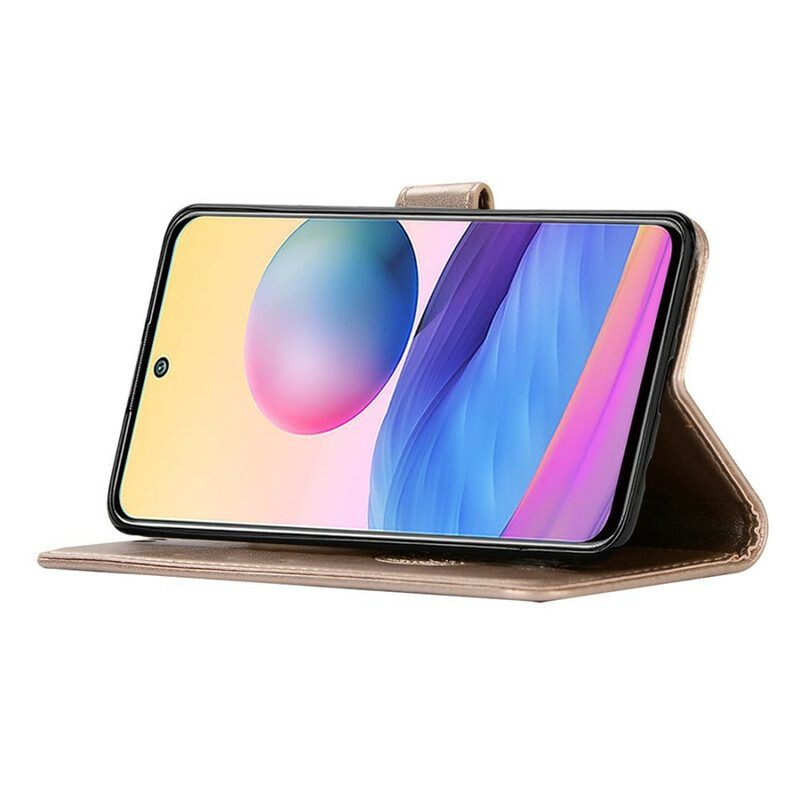 Folio-hoesje voor Xiaomi Redmi Note 10 5G Uil Dromenvanger