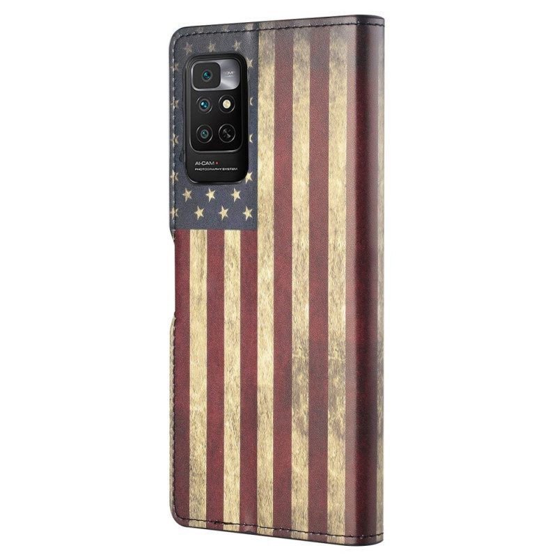 Folio-hoesje voor Xiaomi Redmi Note 11 / 11S Amerikaanse Vlag