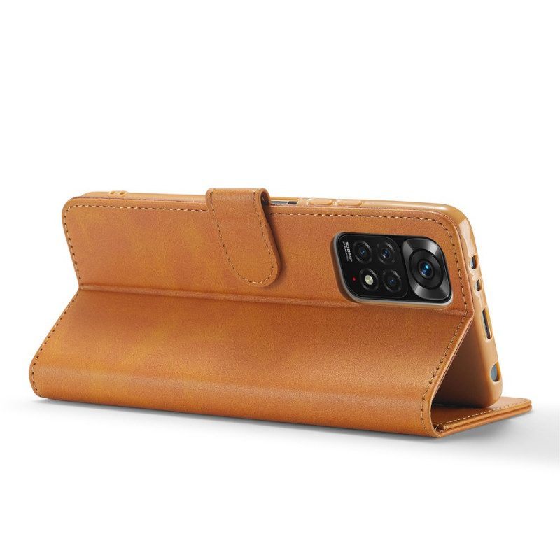 Folio-hoesje voor Xiaomi Redmi Note 11 / 11S Lc.imeeke Ledereffect