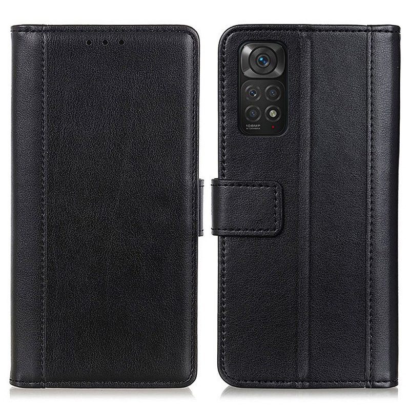 Folio-hoesje voor Xiaomi Redmi Note 11 / 11S Leren Styling