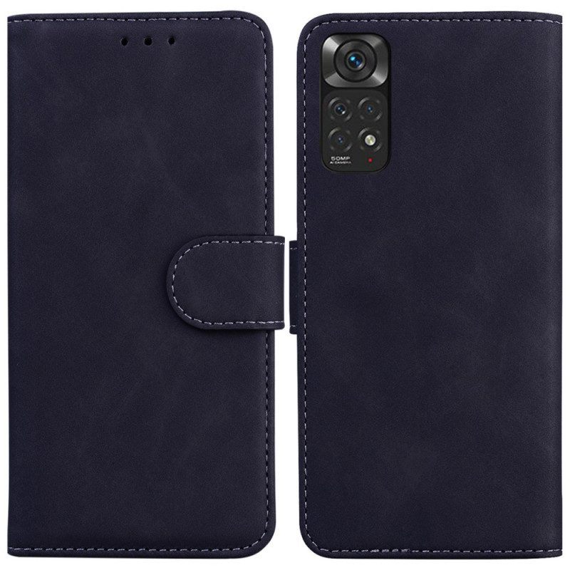 Folio-hoesje voor Xiaomi Redmi Note 11 / 11S Vintage Naaien