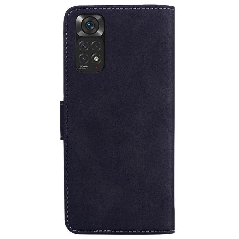 Folio-hoesje voor Xiaomi Redmi Note 11 / 11S Vintage Naaien