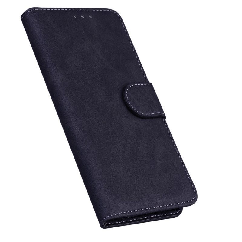 Folio-hoesje voor Xiaomi Redmi Note 11 / 11S Vintage Naaien