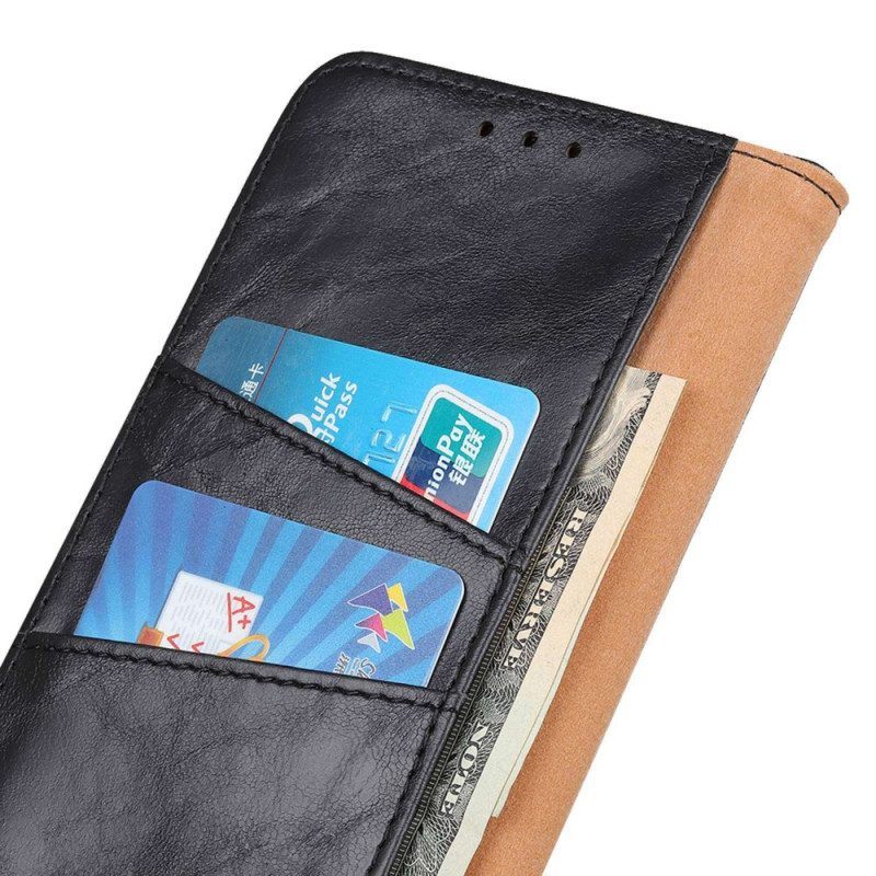 Folio-hoesje voor Xiaomi Redmi Note 12 5G Omkeerbare Magnetische Sluiting
