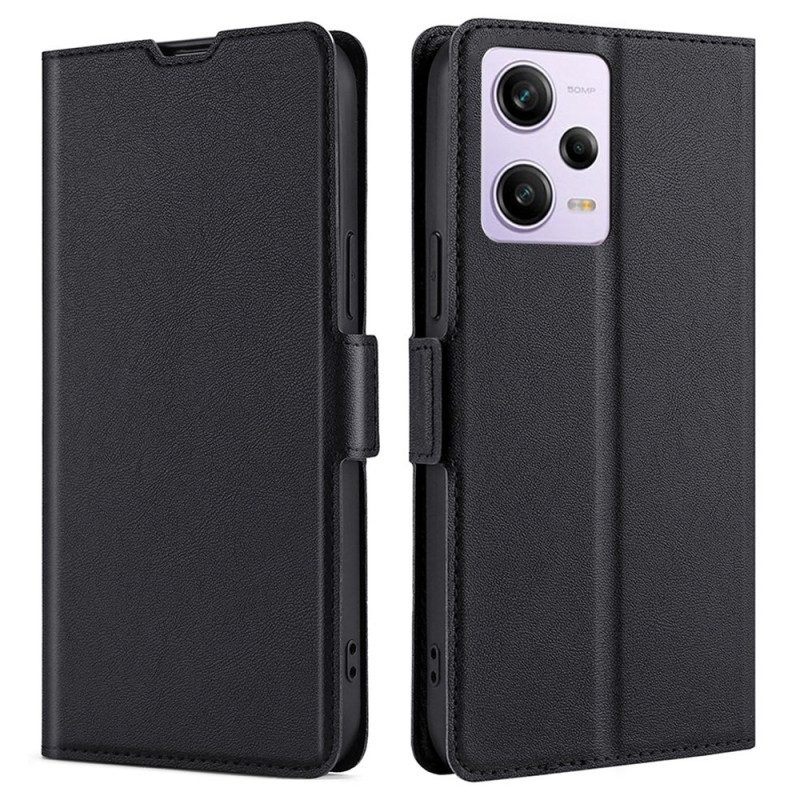 Folio-hoesje voor Xiaomi Redmi Note 12 Pro Dubbele Sluiting