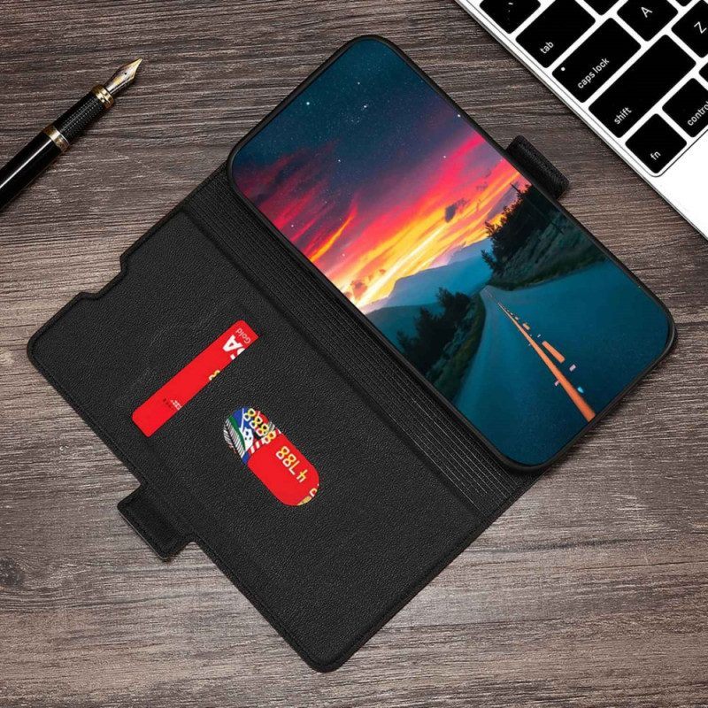 Folio-hoesje voor Xiaomi Redmi Note 12 Pro Dubbele Sluiting