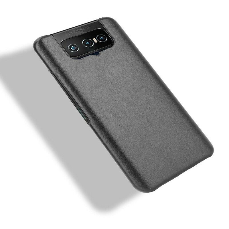 Hoesje voor Asus Zenfone 7 / 7 Pro Litchi-leereffect