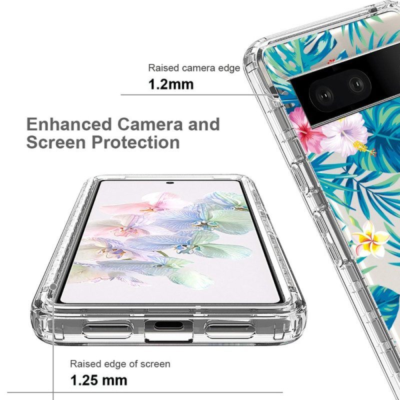 Hoesje voor Google Pixel 7 Fantasie Bloemen