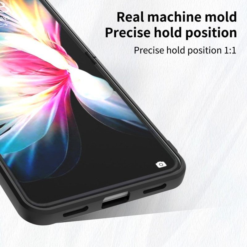 Hoesje voor Huawei P50 Pocket Siliconen Met Ring-support