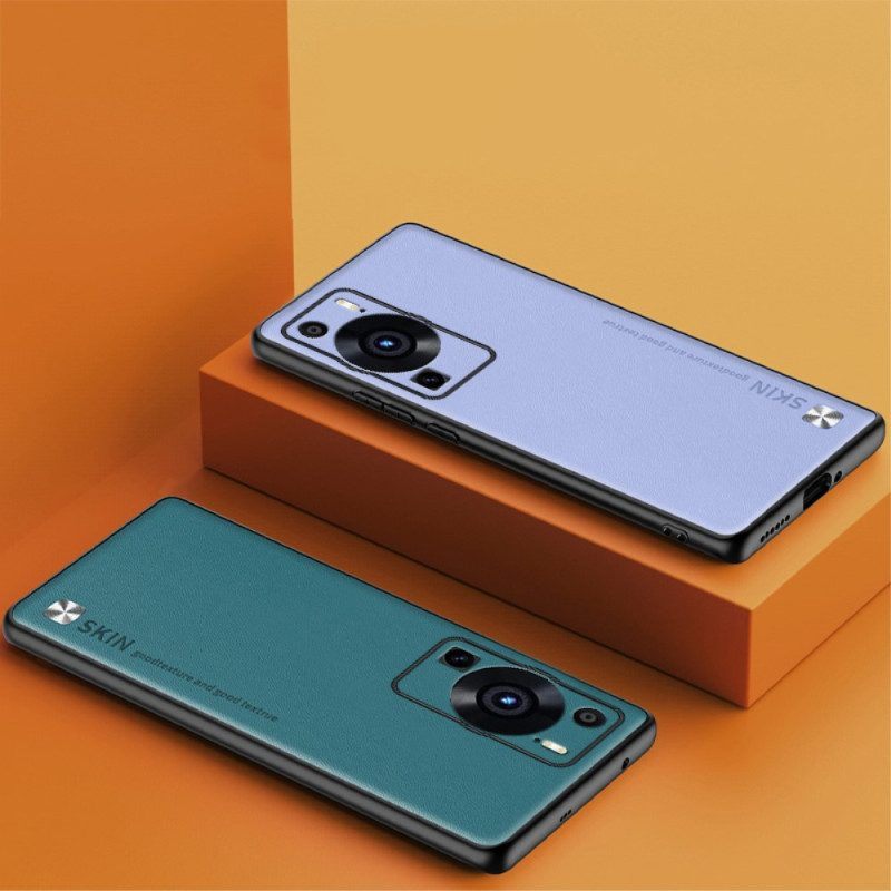 Hoesje voor Huawei P60 Pro Kunstleer Huid