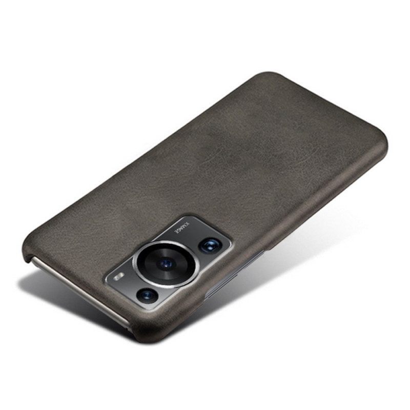 Hoesje voor Huawei P60 Pro Ledereffect