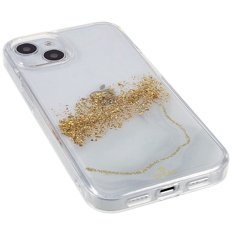 Hoesje voor iPhone 14 Glitter Kunst