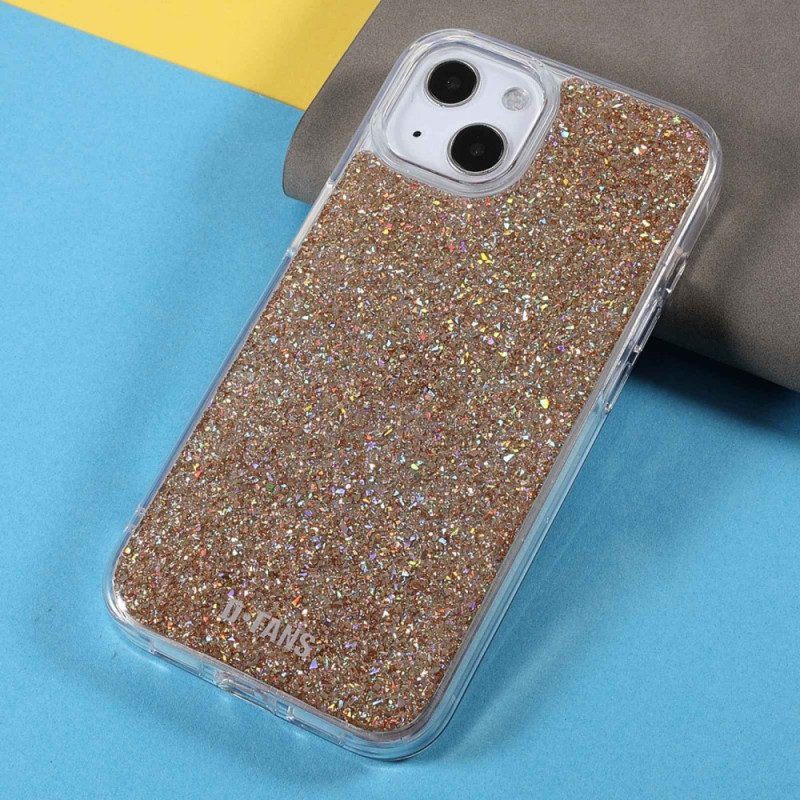 Hoesje voor iPhone 14 Plus Elegante Pailletten