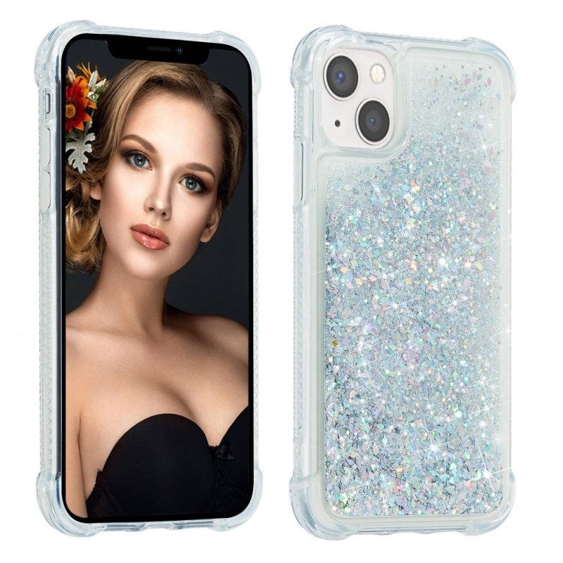 Hoesje voor iPhone 14 Plus Pailletten