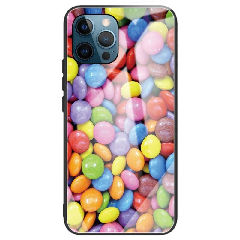 Hoesje voor iPhone 14 Pro Max Snoep Van Gehard Glas