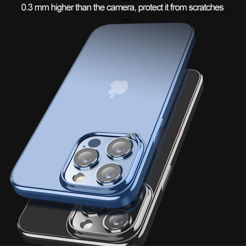 Hoesje voor iPhone 14 Pro Max Transparant X-niveau