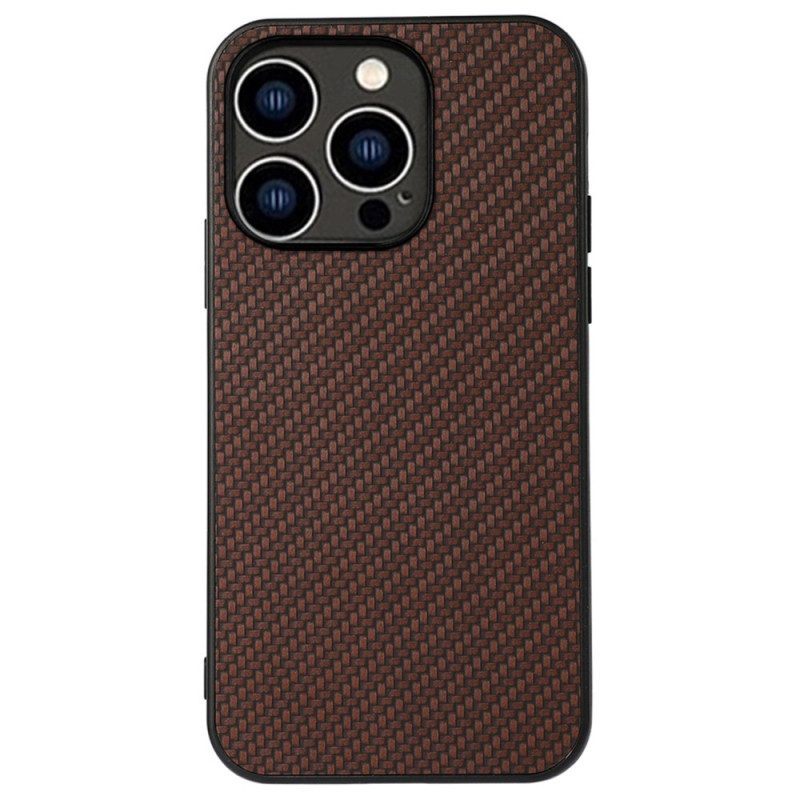 Hoesje voor iPhone 14 Pro Premium Koolstofvezel