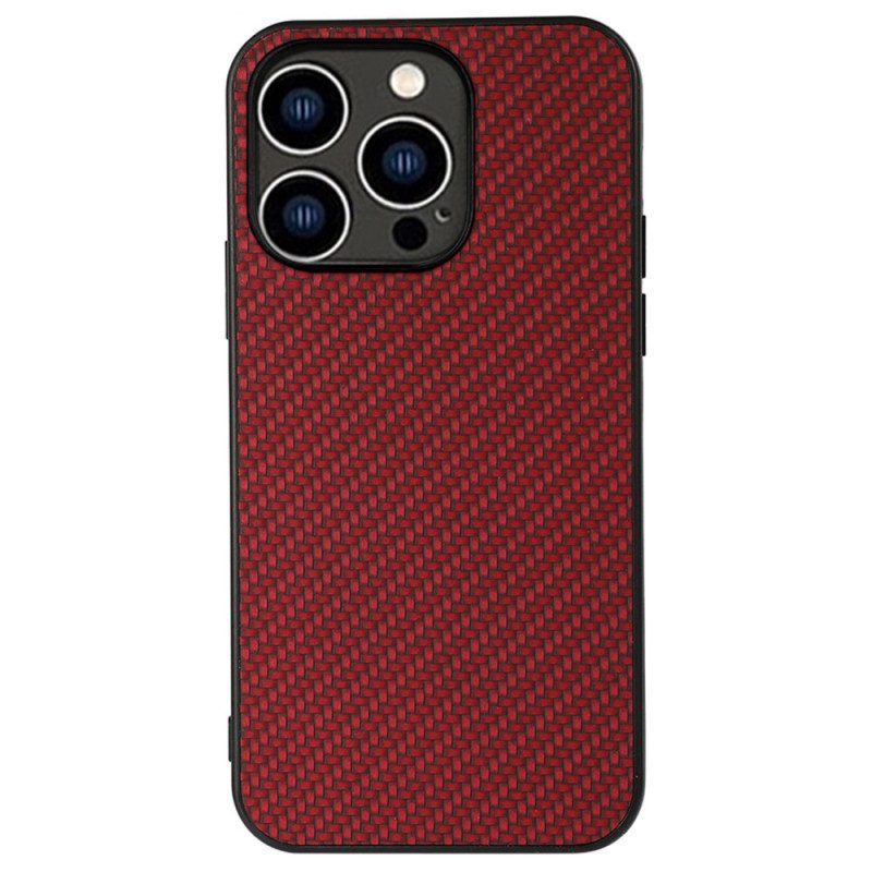 Hoesje voor iPhone 14 Pro Premium Koolstofvezel