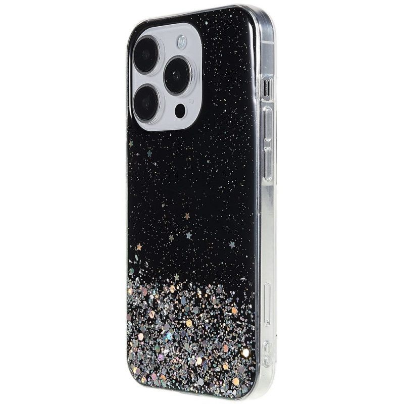 Hoesje voor iPhone 14 Pro Premium Pailletten