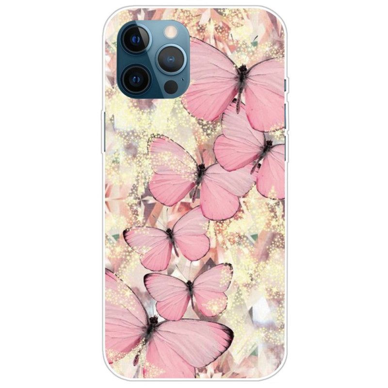 Hoesje voor iPhone 14 Pro Vlinders Variaties