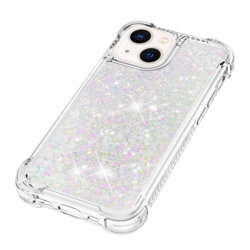 Hoesje voor iPhone 15 Glitters