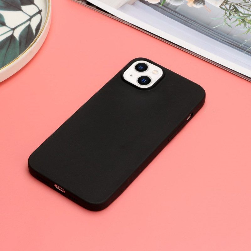 Hoesje voor iPhone 15 Matte Siliconen