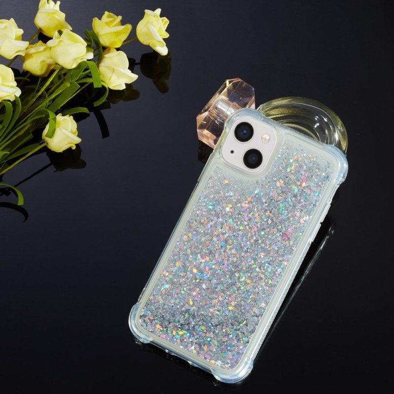 Hoesje voor iPhone 15 Plus Glitters