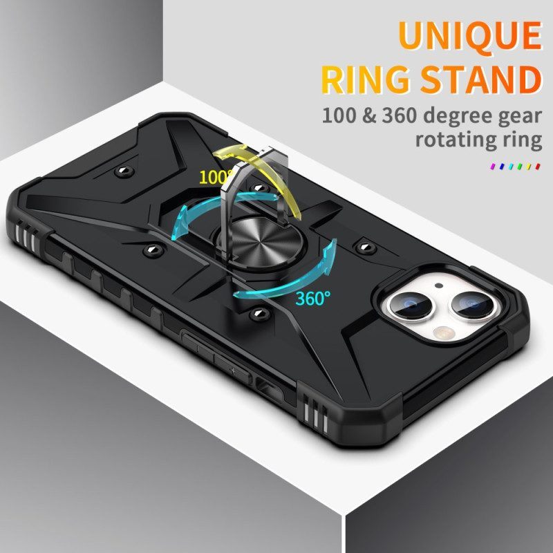 Hoesje voor iPhone 15 Plus Magnetische Steunring