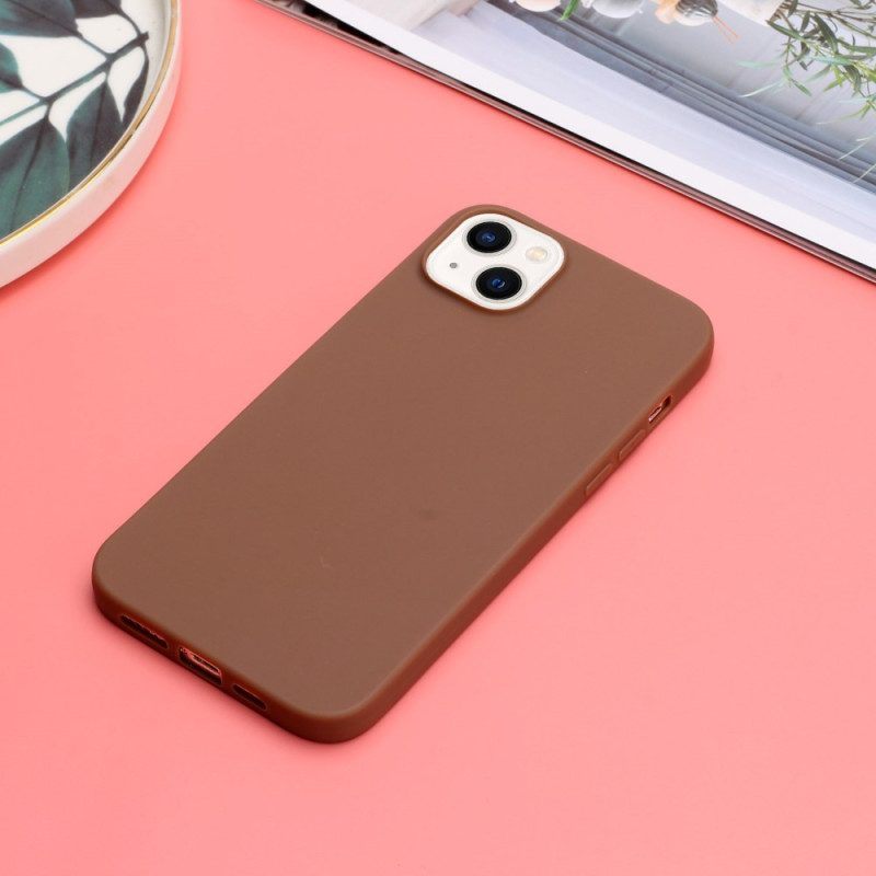 Hoesje voor iPhone 15 Plus Siliconen Finesse