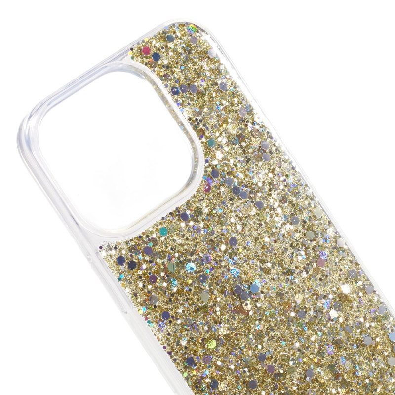 Hoesje voor iPhone 15 Pro Gewoon Glitteren