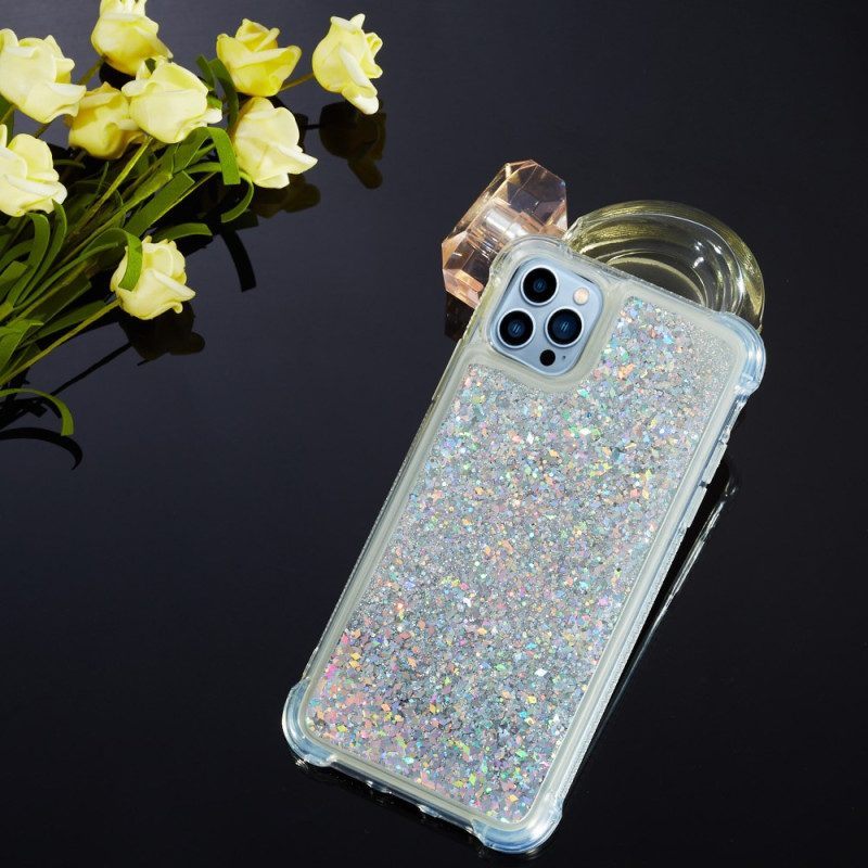 Hoesje voor iPhone 15 Pro Glitters