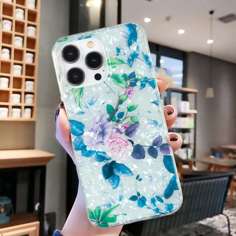 Hoesje voor iPhone 15 Pro Max Bloemen