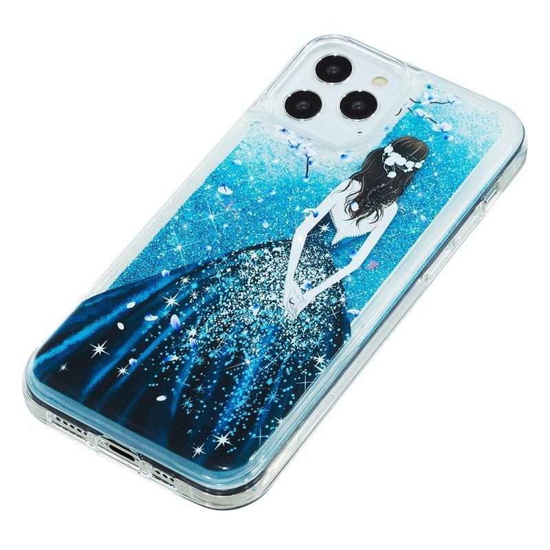 Hoesje voor iPhone 15 Pro Modieuze Pailletten