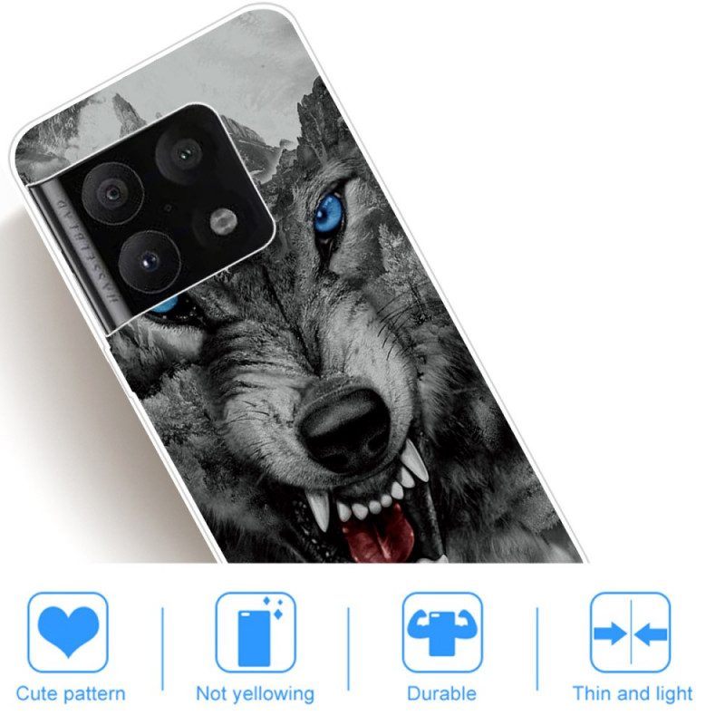 Hoesje voor OnePlus 10 Pro 5G Woeste Wolf