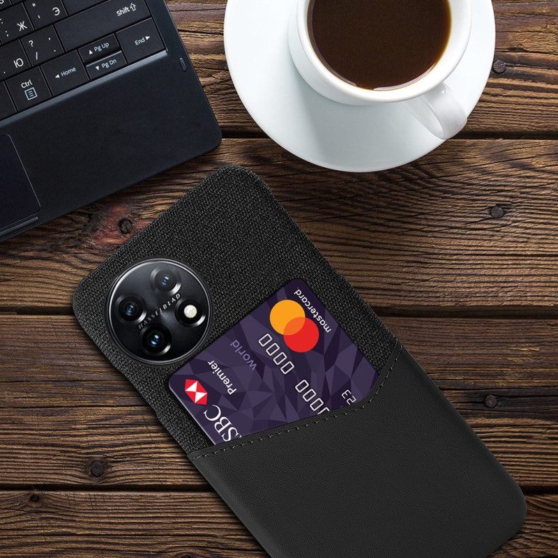 Hoesje voor OnePlus 11 5G Ksq-kaarthouder
