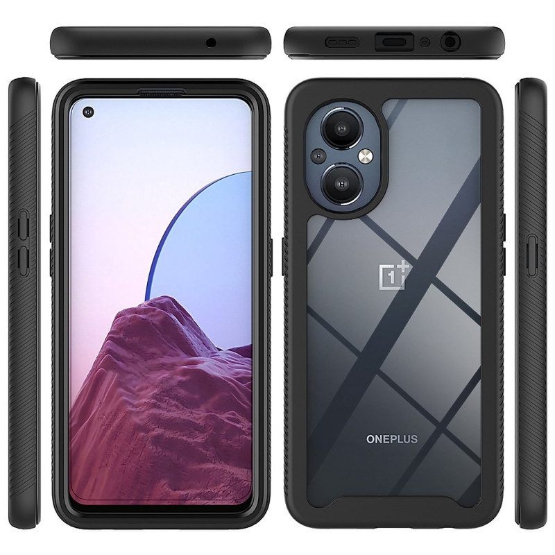 Hoesje voor Oppo Reno 8 Lite Bumper En Screenprotector